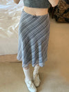 Miss Tough Women’s High-Waisted A-Line Skirt