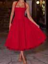 CKRYZ Women’s Backless Halter Dress
