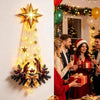 2027Christmas，Bethlehem Star of Faith, Lighted Nativity Wall *Decor,Glowing** Christmas Hanging Ornament, LED Lights for Indoor