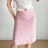 Miss Tough Women’s High-Waisted A-Line Skirt