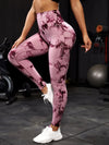 Women’s High-Waisted Seamless Tie-Dye Leggings
