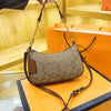 Women’s Vintage-Style PU/PVC Zip-Up Shoulder Bag