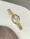Women’s Oval Numberless Quartz Bracelet Watch