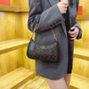 Women’s Vintage-Style PU/PVC Zip-Up Shoulder Bag