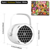 Christmas LED Snowflake Lights Projector for Indoor/Outdoor Garden Patio Yard House Wall Holiday Projector for Xmas New Year