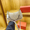 Women’s Vintage-Style PU/PVC Zip-Up Shoulder Bag