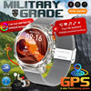 Forerunner 570 GPS Smart Watch 3ATM Waterproof  AMOLED Screen MULTI-BAND GNSS Compass Altimeter Flashlight Sports Smartwatch Men
