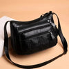 Women’s Square PU Shoulder Bag with Polyester Lining