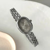 Women’s Oval Numberless Quartz Bracelet Watch